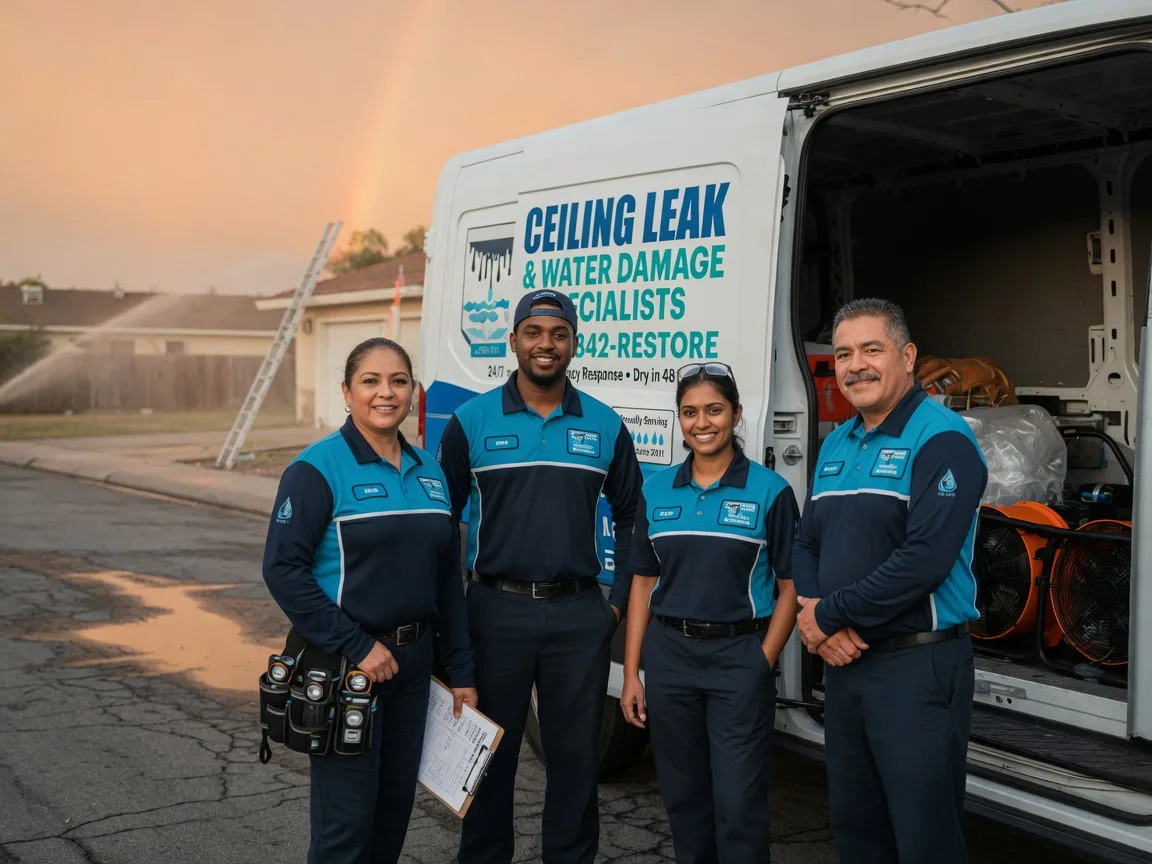 Ceiling Leak Cleanup company in Post, TX