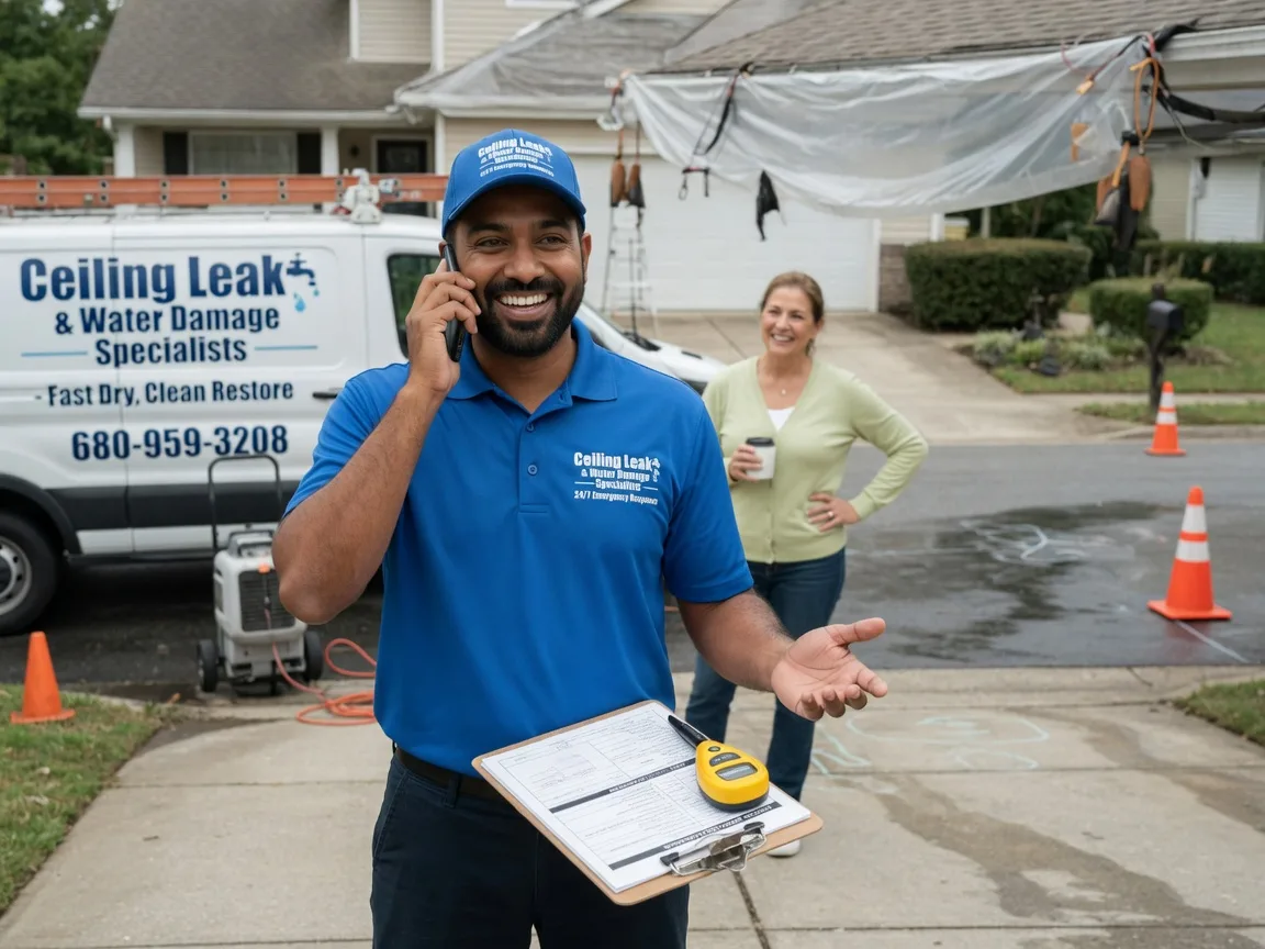 Ceiling Leak Cleanup Post, TX FAQs