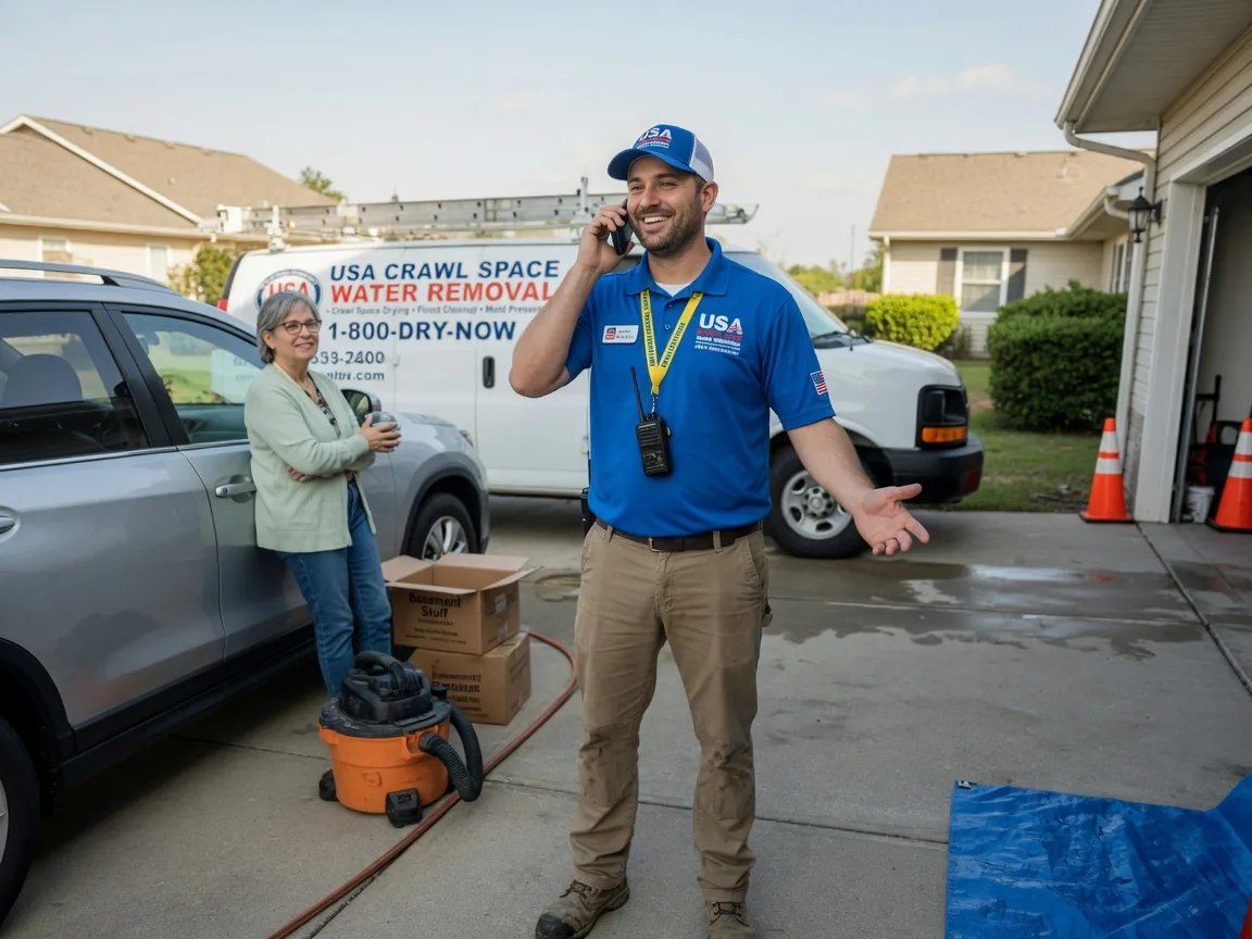 Crawl Space Water Removal Post, TX FAQs